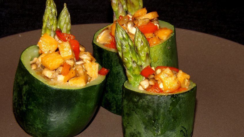 Carabassó farcit - Receptes Vegetarianes